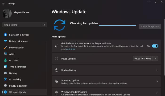 Install Windows 11 24H2 using Windows Update