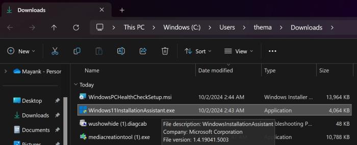 Windows11InstallationAssistant.exe