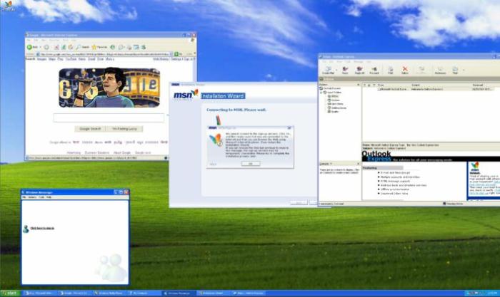 Windows XP MSN Messenger