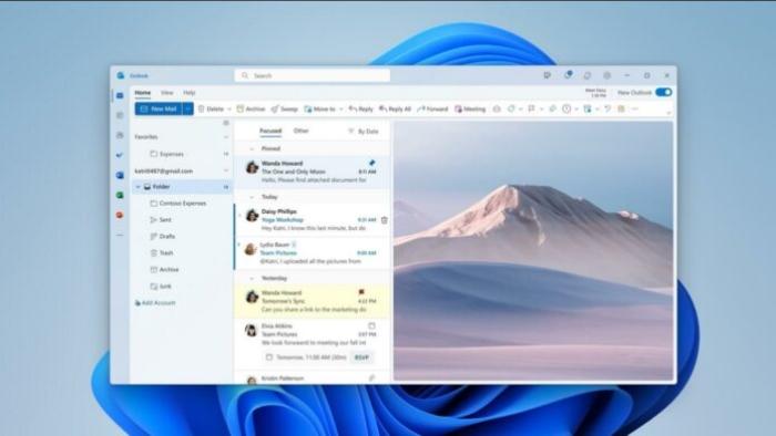 Windows 11 Outlook app
