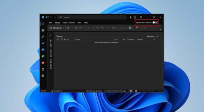 Try the new Outlook in Outlook Classic Try the new Outlook in Outlook Classic