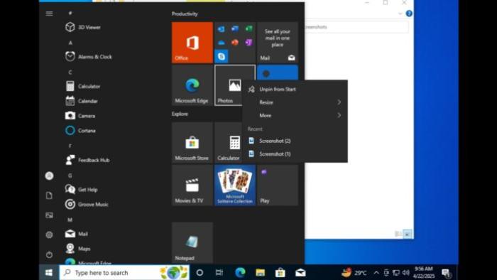 windows 10 start menu jumplist broken windows 10 start menu jumplist broken