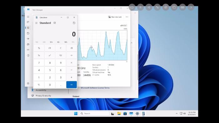 Windows 11 on iPad Air M2