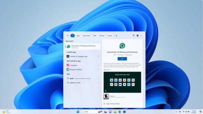 Microsoft Store in Windows Search Microsoft Store in Windows Search