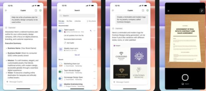 Microsoft 365 Copilot for iPhone Microsoft 365 Copilot for iPhone