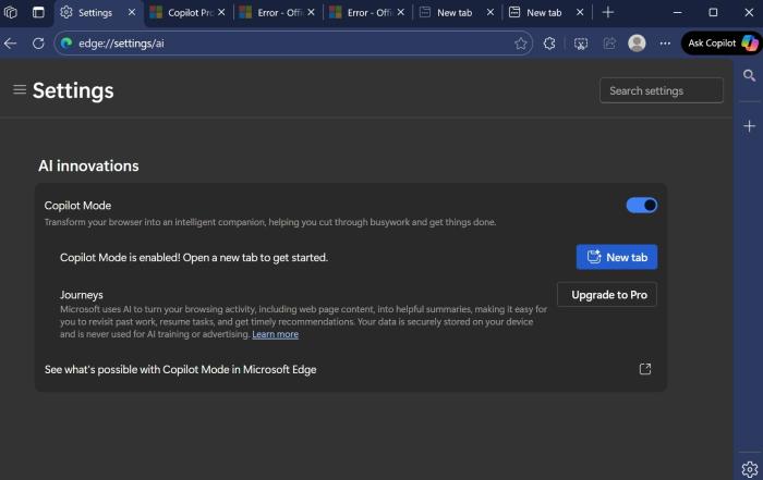 Microsoft survey hints more Perplexity Comet-like Edge browser features coming
to Windows 11