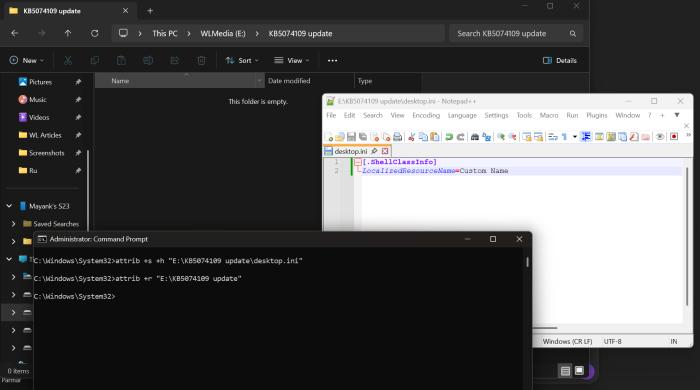 Windows 11 KB5074109 问题：黑屏、冻结 Outlook POP、损坏 Azure 虚拟桌面、LocalizedResourceName...